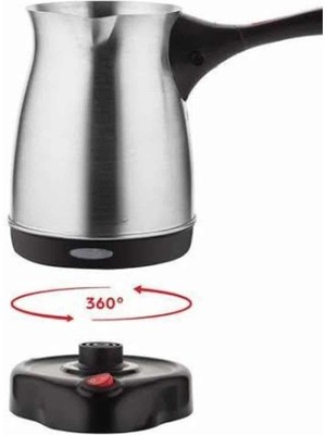 Lokiboo Çelik Kahve Makinesi Cezve 800 Watt Paslanmaz Çelik Türk Kahvesi Makinesi - Lisinya