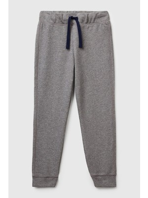 United Colors Of Benetton Antrasit Melanj Erkek Ej_arka Cebi Logolu Eşofman Altı Model Kodu: ( 3J68CF058507)