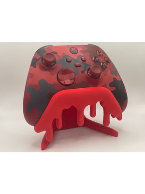 Antilop 3D Baskı Damlalı Gamepad Standı | Xbox Uyumlu Kontrolcü Tutucu | Masaüstü Oyun Aksesuarı | Dekoratif Kumanda Standı