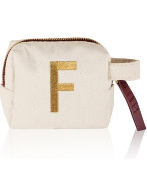 The Mia Harf Nakışlı Çanta F 14X12 cm