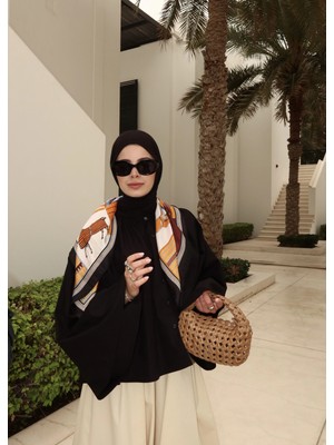 Moda Aksa 3018 Angels Gömlek Siyah