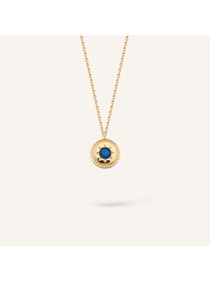 Aja Nebula Kolye | 14 Ayar Altın