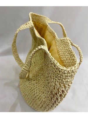Rabika Hasır Sepet Çanta