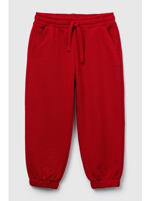 United Colors Of Benetton Kırmızı Erkek Ek_baskılı Beli ve Bileği Lastikli Ipli Eşofman Altı Model Kodu: ( 3J68GF04Z29M)