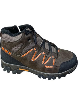 Güven Kundura Erkek Çocuk Içi Yünlü Kaymaz Tabanlı Yandan Fermuarlı Bot