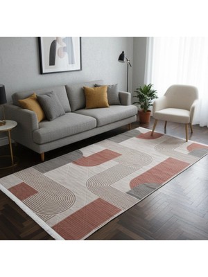 Yağmurser Lüx Yumuşak Dokulu Kaymaz Taban Halı Yolluk 3063 Multi