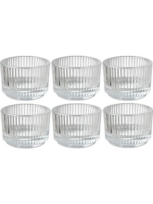 PremiumPort Saydam Cam Reçellik Seti, 6'lı, Pratik ve Şık Mutfak Saklama Çözümü