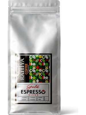 Rahiya Coffee Espresso Gold Blend Kahve Çekirdeği 1000 gr