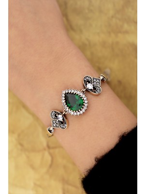 Silveranka 925 Ayar Gümüş Hürrem Sultan Otantik Bileklik