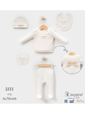 My Baby Kumsal CAYZENHastane Çıkışı 5 Li 0 - 3 Ay Melek Kanatlı 2111