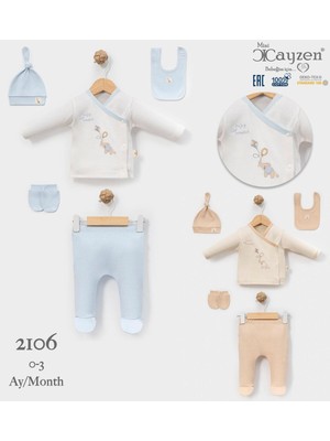 My Baby Kumsal CAYZEN Hastane Çıkısı 5 Li Setler 0 - 3 Ay 2106 2088