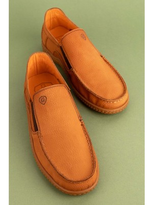 Gondol Içi Dışı Hakiki Deri Hafif Günlük Rahat Ayakkabı SRC.830 - Taba - 40 Taba