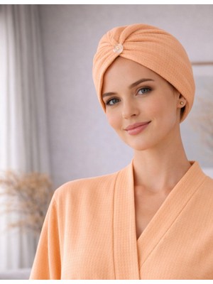 Organickid Aurora Kadın Somon Saç Bonesi