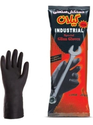 Alvo Store Buğz Siyah Renkli Endüstriyel Eldiven