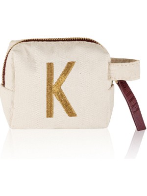 The Mia Harf Nakışlı Çanta K 14X12 cm