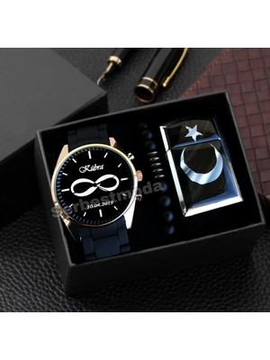 Spectrum Sevgili Saatleri Erkek Kol Saati Kişiye Özel Isim ve Tarih Baskılı Saat Kombini Sevgiliye Hediye Doğum Günü Hediyesi Erkeğe Hediye