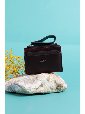 Grande 2815 Isme Özel Kadın Hakiki Deri Cüzdan