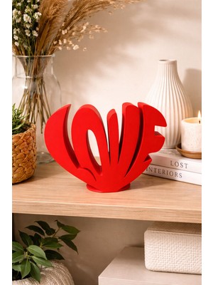 By Cael Design Dekoratif Love Objesi – Modern ve Şık Tasarım