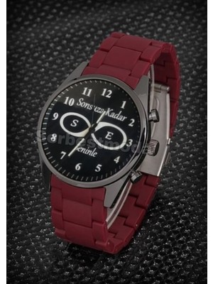 Spectrum Erkek Saat Harf Baskılı Erkek Kol Saati Sevgililer Günü Hediyeleri Sevgiliye Hediye Kişiye Özel Saat Doğum Günü Hediyeleri