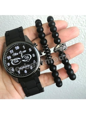 Spectrum Erkek Saat Kombini Kişiye Özel Isimli Saat Sevgiliye Hediye Erkek Bileklik Kombin Sevgililer Günü Doğum Günü Hediyesi