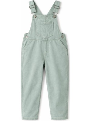 Butik Unisex Model Kız Çocuk - Erkek Çocuk Bahçivan Tulum Ayarlanabilir Askılı