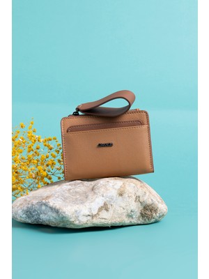 Grande 2815 Isme Özel Kadın Hakiki Deri Cüzdan