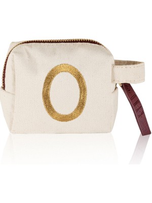 The Mia Harf Nakışlı Çanta O 14X12 cm