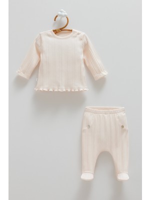 Caramell 0-9 Ay Arası Beauty Gril Ikili Takım - Pembe