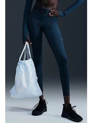 Nike Pro Sculpt Dri Fit High Rise Full Length Leggings Kadın Yüksek Bel Antrenman Tayt Lacivert