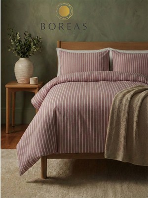 Boreas Home Lines Premium Lastikli Çarşaflı Çift Kişilik Nevresim Takımı