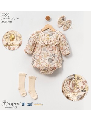 My Baby Kumsal CAYZEN Gold Serisi Romper Müslin 6- 9 ay 1095