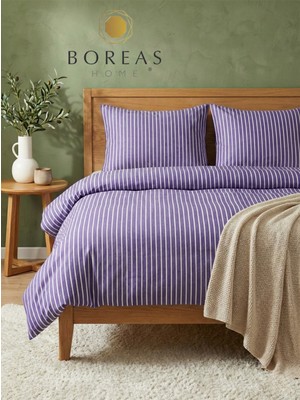 Boreas Home Lines Premium Lastikli Çarşaflı Çift Kişilik Nevresim Takımı