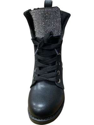 Güven Kundura Kız Çocuk Içi Yünlü Fermuarlı Bot