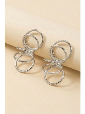 Aurrari Silver Yay Halka Küpe