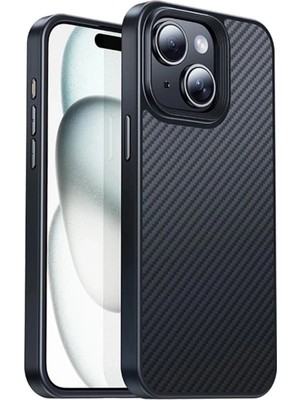 Butik Hoco iPhone 15 As7 Kılıf Manyetik Magsafeli Telefon KILIFI-(5775)