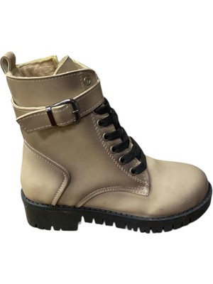 Güven Kundura Kız Çocuk Içi Yünlü Fermuarlı Bot