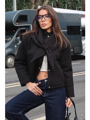 Lijuri Kapitone Mont Şal Yaka Bağlamalı 7111