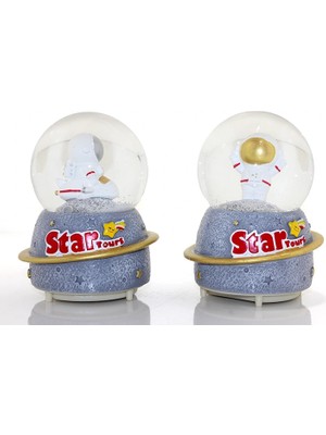 Marsilyan Kar Küresi Işıklı Müzikli 13 cm