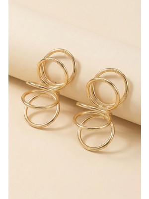 Aurrari Gold Yay Halka Küpe