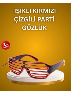 Marsilyan- Kutlama ve Etkinliklere Özel LED Işıklı Gözlük