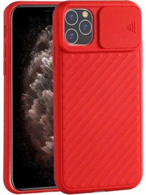 Genel Tedarik Ally Iphone 11 Pro 5.8 Kılıf Kamera Kapatan Koruyucu Sürgülü KILIF-(5775) - EMTHBA1878-2904
