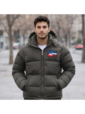 Quero Kapuşonlu Şişme Mont