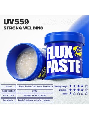 Mechanic UV-559 No-Clean Kurşunsuz Lehim Akısı (Mild Rosin) – 100G