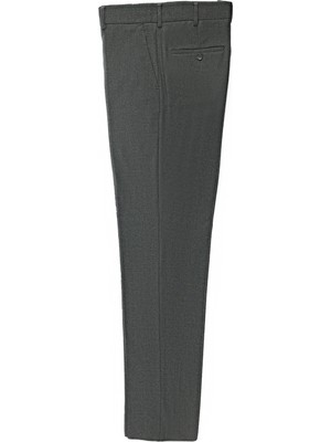 Abdullah Kiğılı Regular Fit Yünlü Flanel Klasik Kumaş Pantolon