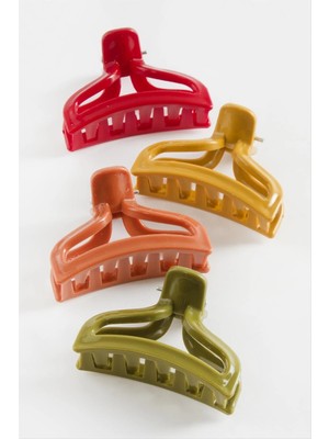 Eco Lounge Oval Renkli Mandal Toka 6 cm