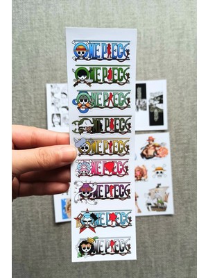 Kolbi Craft 42 Adet One Piece Sticker Anime Sticker Laptop Sticker