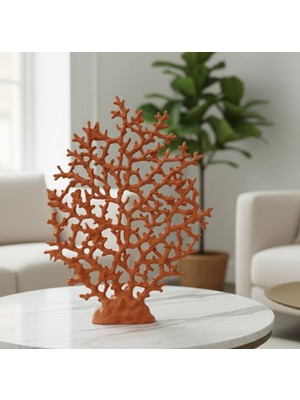 Mirsa Global Dekoratif Mercan Biblo Hayat Ağacı Dal Mercan Heykel
