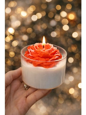 Akdeniz Home Peony Art: Ikonik Şakayık Tasarım Mum – Dekorasyonda Zarafetin Devrimi