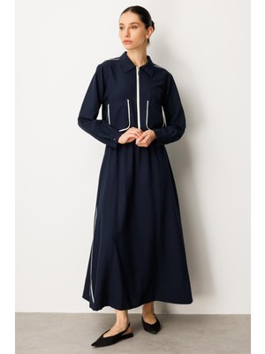 Micca Biye Detaylı Alt Üst Ipekçe Kombin Takım-Laci