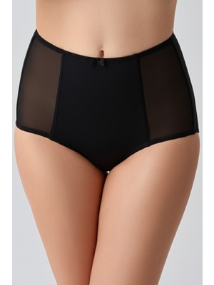 NEWBRA LINGERIE Tül Detaylı Yüksek Bel Korseli Külot , 369304, 369304